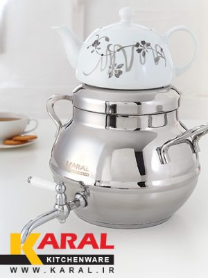 Karal stainless steel kettle and teapot set