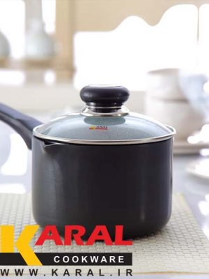 Karal Hard Anodized Boiling Milk Size 14